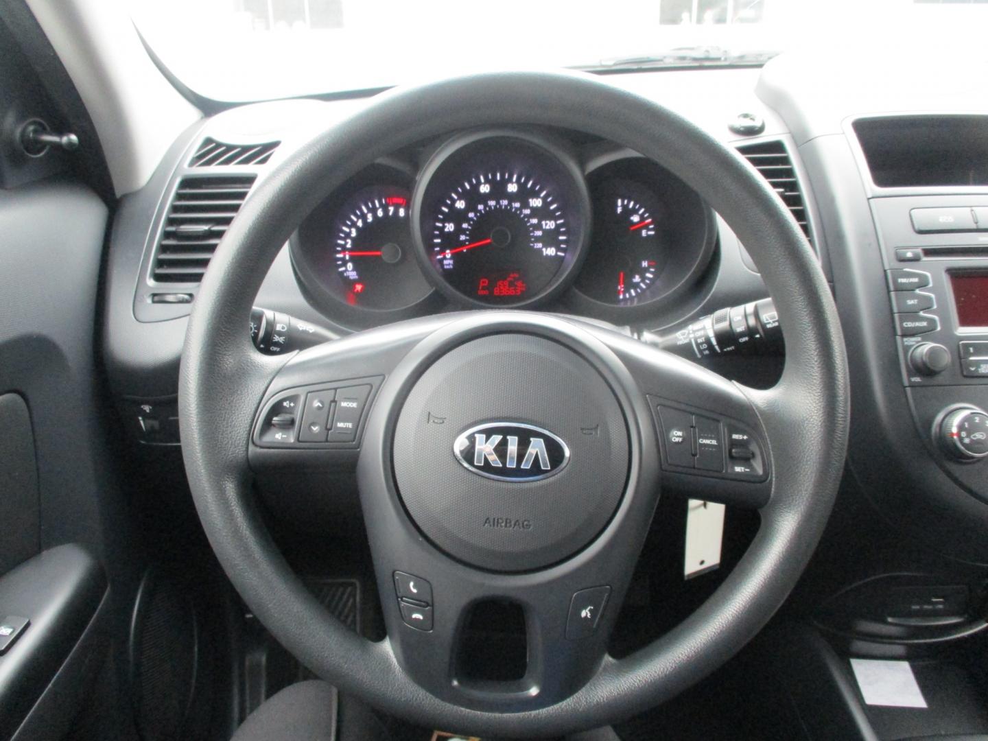 2013 BLACK Kia Soul Base (KNDJT2A57D7) with an 1.6L L4 DOHC 16V engine, 5-Speed Manual transmission, located at 540a Delsea Drive, Sewell, NJ, 08080, (856) 589-6888, 39.752560, -75.111206 - Photo#14